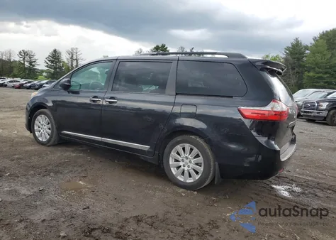 2015 Toyota Sienna Xle z USA, uszkodzony, nr VIN 5TDDK3DC4FS110637